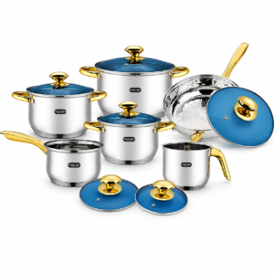 BATERIA DE COCINA CRISTY FRACIEL 12 PIEZAS